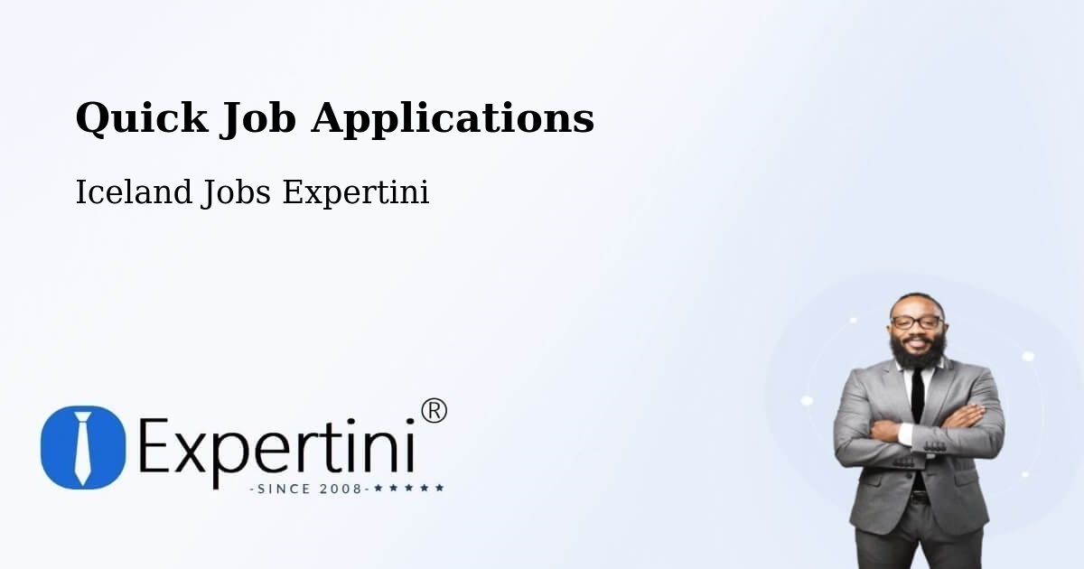 Quick Apply Feature – Húsavík - Iceland Jobs Expertini